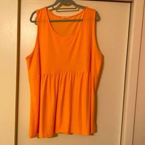 Chic Soul Weekender Tank Swiss Dot 4x